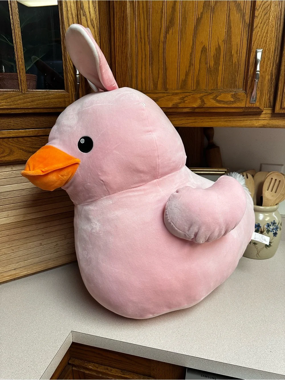 Jumbo duck plush
